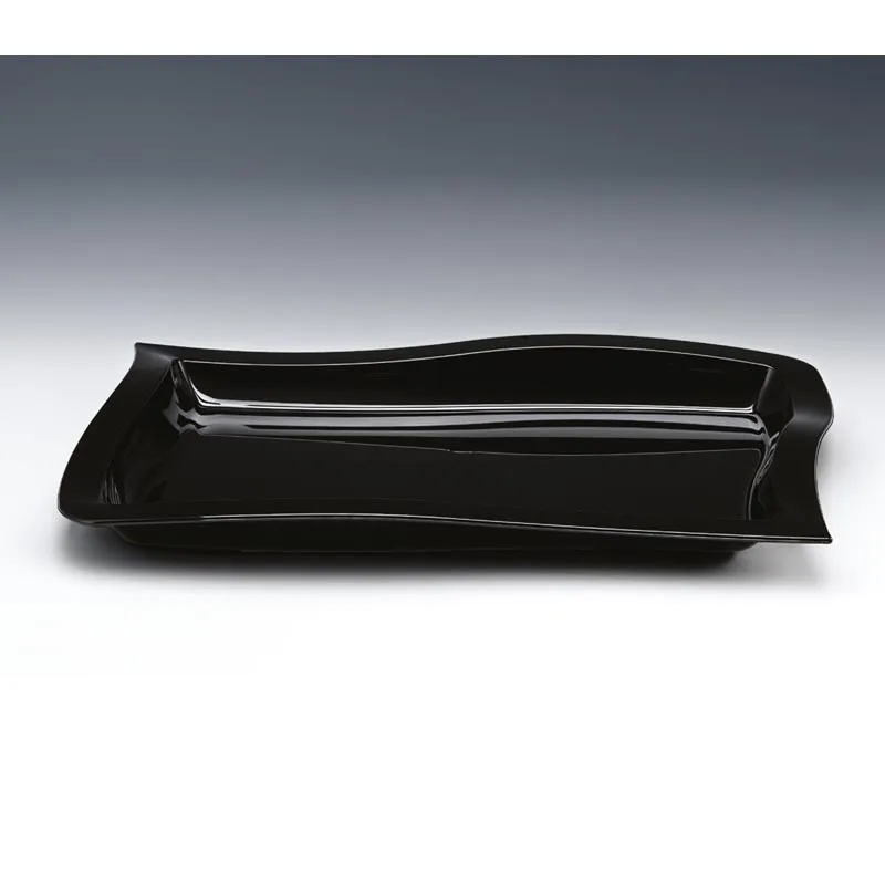Zicco ZCP-516 Polikarbon Teşhir Tabağı, 45x30 cm, Siyah