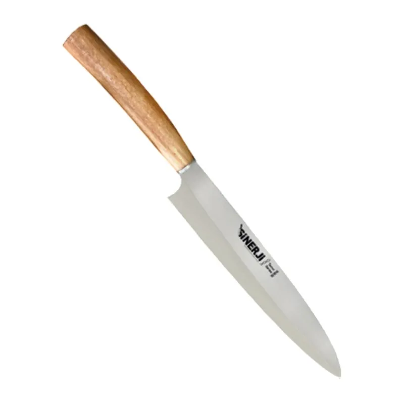 Sinerji Tama Ahşap Saplı Sol El Yanagiba Bıçağı, 23 cm