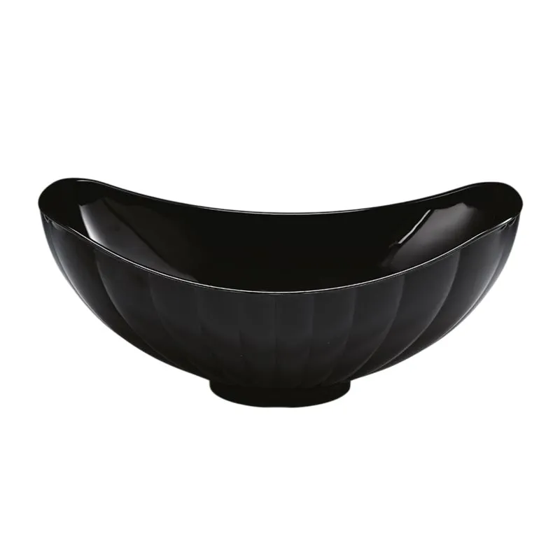 Zicco ZCP-472 Polikarbon Teşhir Kase, 42.5x25.5 cm, Siyah