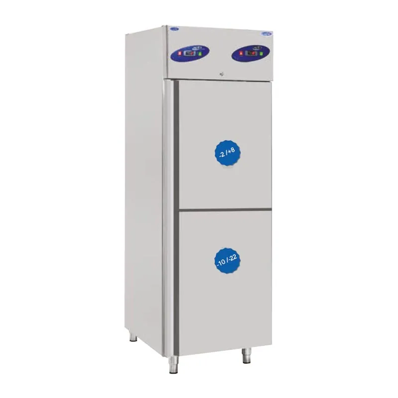 CSA CS-DBNL-702 Dik Tip Buzdolabı & Derin Dondurucu, 2 Kapılı, 700 L