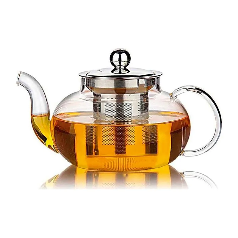 Biradlı GRV-TC600 Çelik Süzgeçli Cam Delik, 600 ml