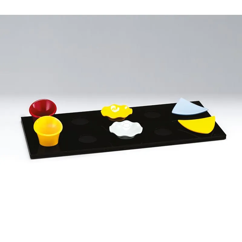 Zicco ZCP-487 Akrilik Teşhir Standı, 10'lu, 23.5x53 cm