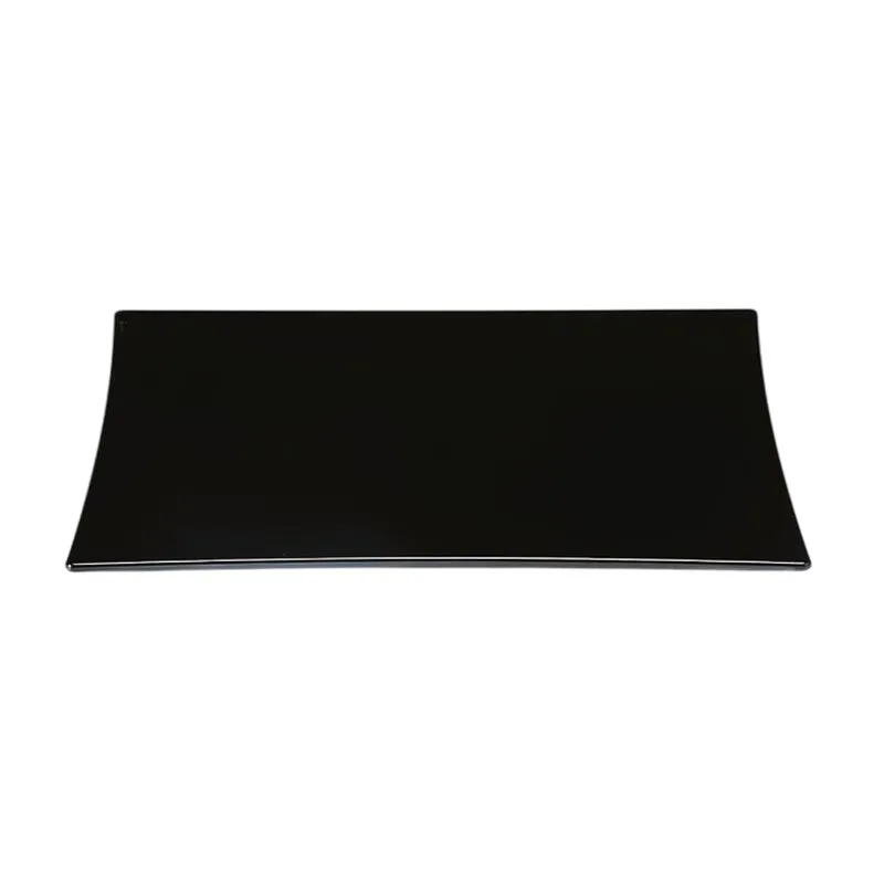 Zicco ZCP-623 Polikarbon Teşhir Tabağı, 25x25 cm, Siyah