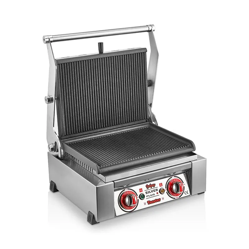 SilverInox PLS-16 Plus Tost Makinesi, 16 Dilim, Elektrikli