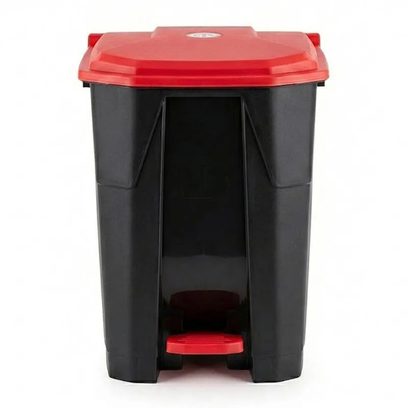 Rindo PDK390 Pedallı Çöp Kovası, 50 L, Kırmızı