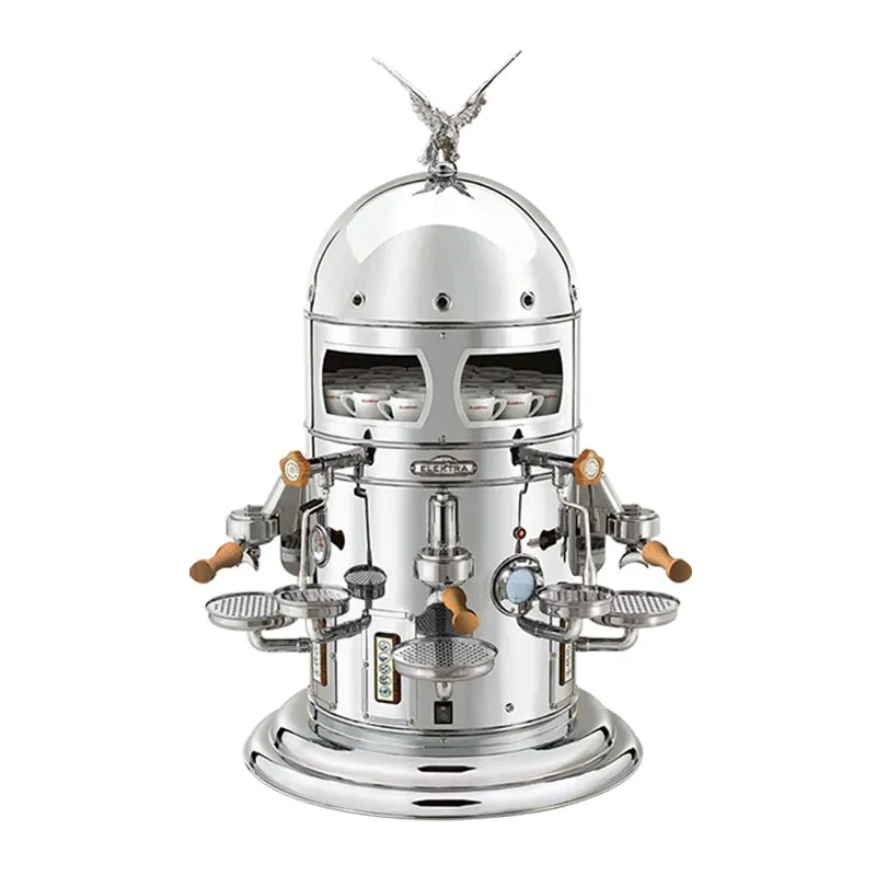 Elektra Belle Epoque Espresso Kahve Makinesi, 3 Gruplu, Krom