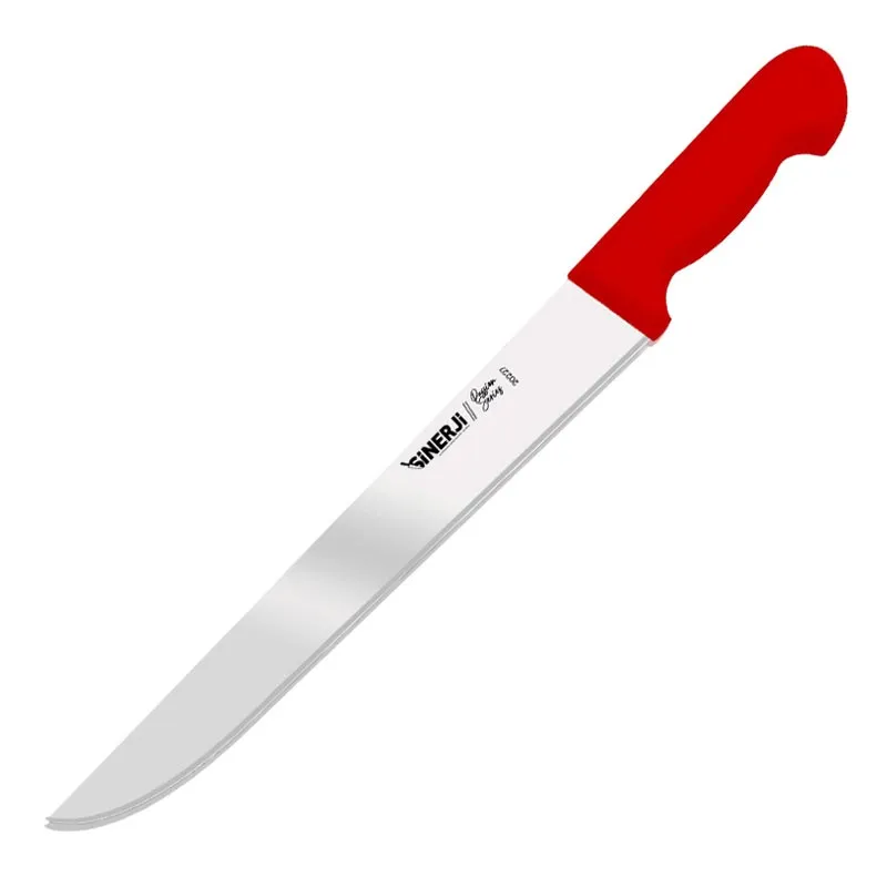 Sinerji Passion Plastik Saplı Et Açma Bıçağı, 35 cm, Kırmızı