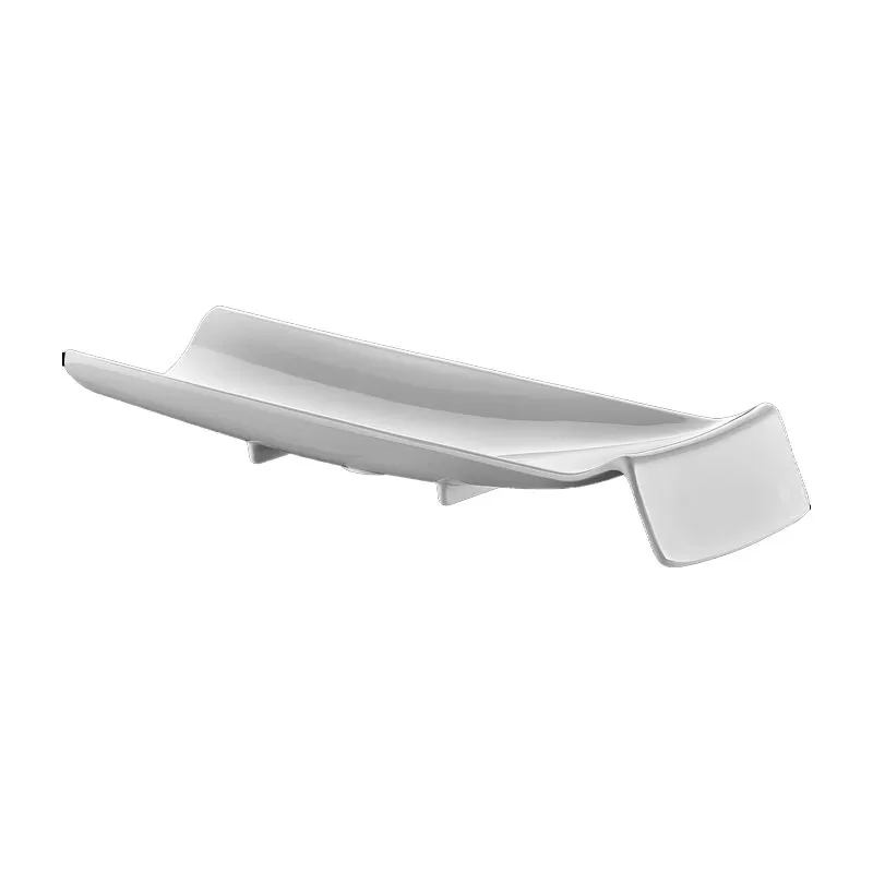 Biradlı BRD-614740 Uzun Melamin Sunum Tabağı, 36x10.5x5 cm