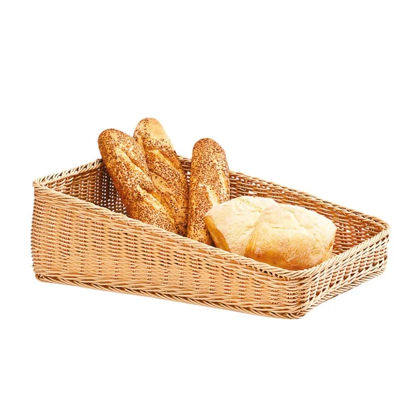Zicco JQ-2022 Eğimli Plastik Ekmek Sepeti, Plastik, 46x32x13x6 cm