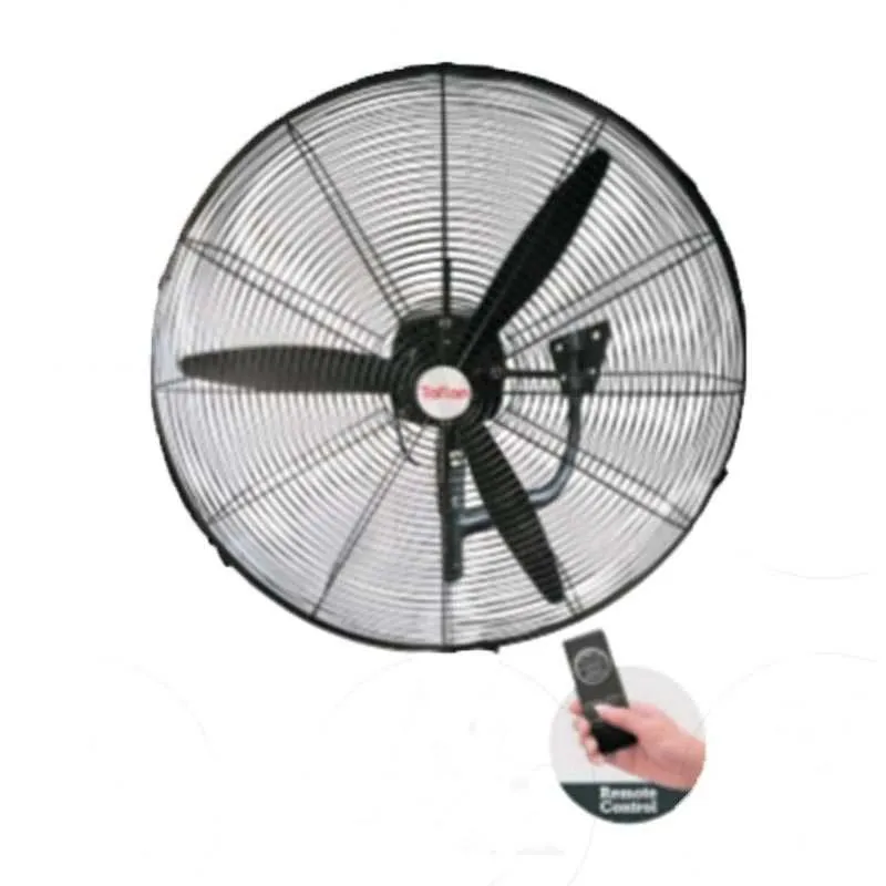 Taflan FLW-650 Sanayi Tipi Duvar Vantilatör, Uzaktan Kumandalı, 66 cm, Siyah