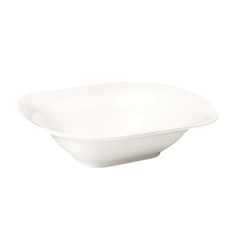 Zicco K-13061 Melamin Teşhir Kasesi, 26x30x8 cm, Beyaz