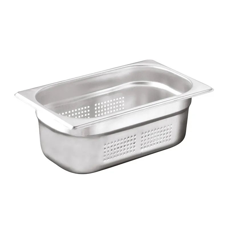 Öztiryakiler GN 1/4-100 mm Delikli Gastronorm Küvet