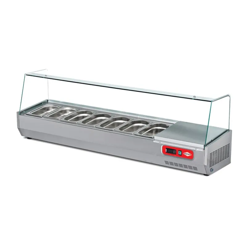 Empero Set Üstü Saladbar, 160x35x50 cm