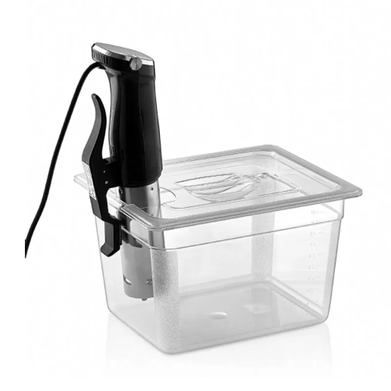 GastroPlast GN 1/2 Sous Vide Uyumlu Gastronorm Küvet Kapağı, Şeffaf