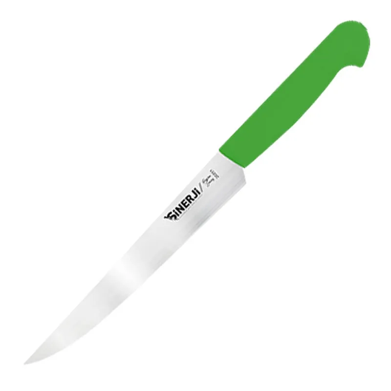 Sinerji Passion Plastik Saplı Büyük Peynir Bıçağı, 18 cm, Yeşil