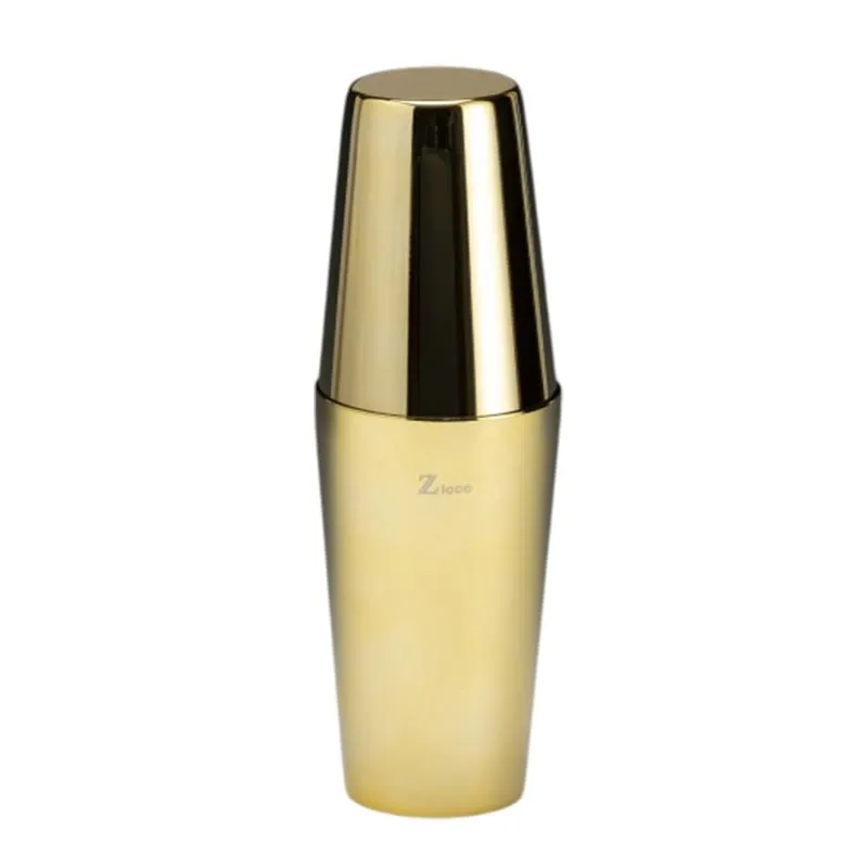Zicco SH-14 Çelik Boston Shaker, 750 cl, Sarı