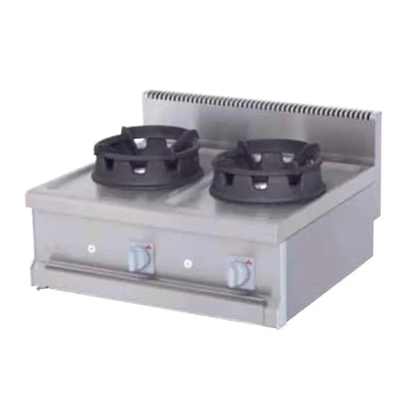 Atalay AWO-870 700 Seri Set Üstü 2 Gözlü Wok Ocak, Doğalgazlı