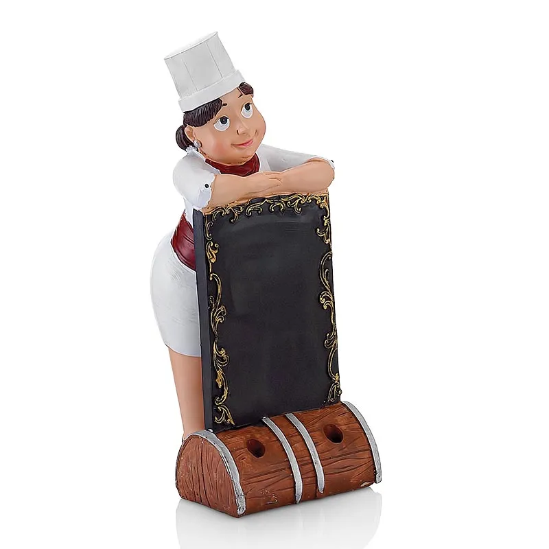 Biradlı BRD-123007 Dekoratif Aşçı Figür, 30 cm