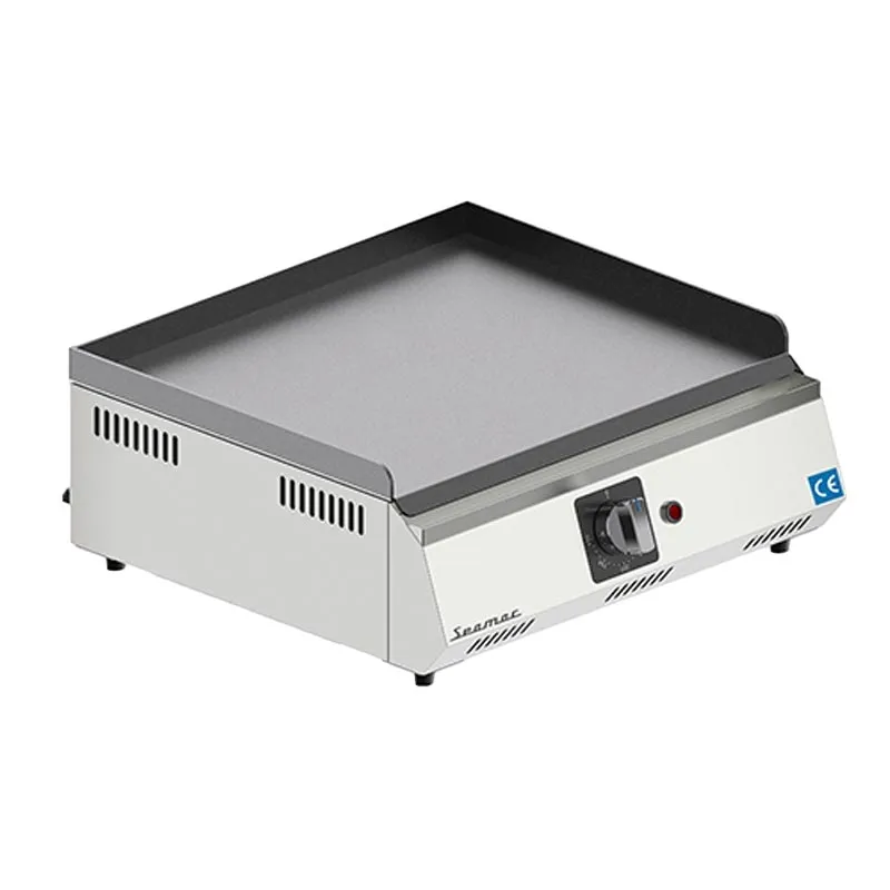 Semac EDD50 Düz Döküm Izgara, 50 cm, Elektrikli