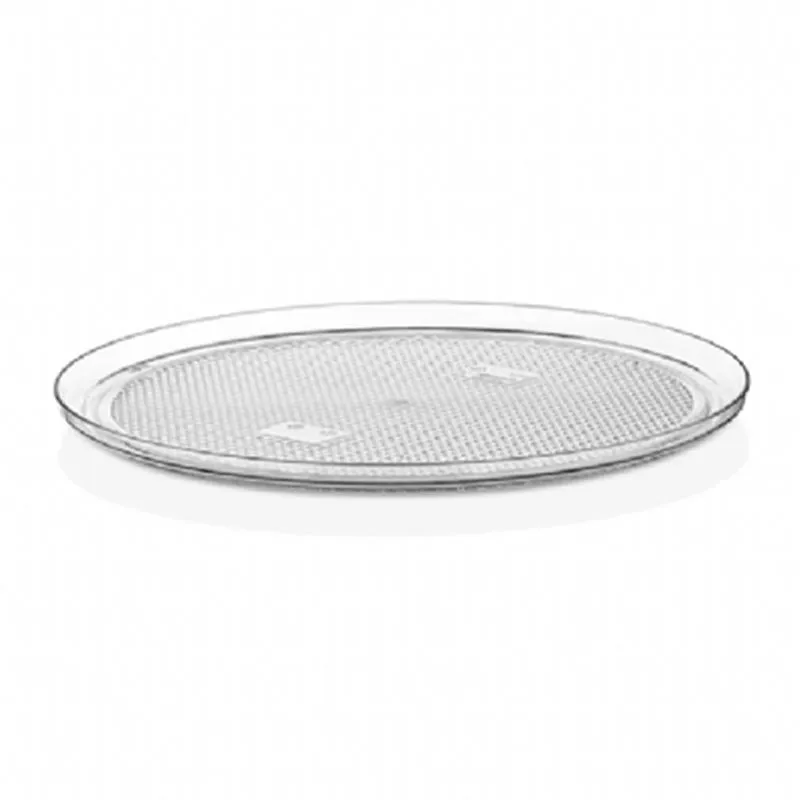 GastroPlast Yuvarlak Fanus Tepsisi, 35 cm, Şeffaf