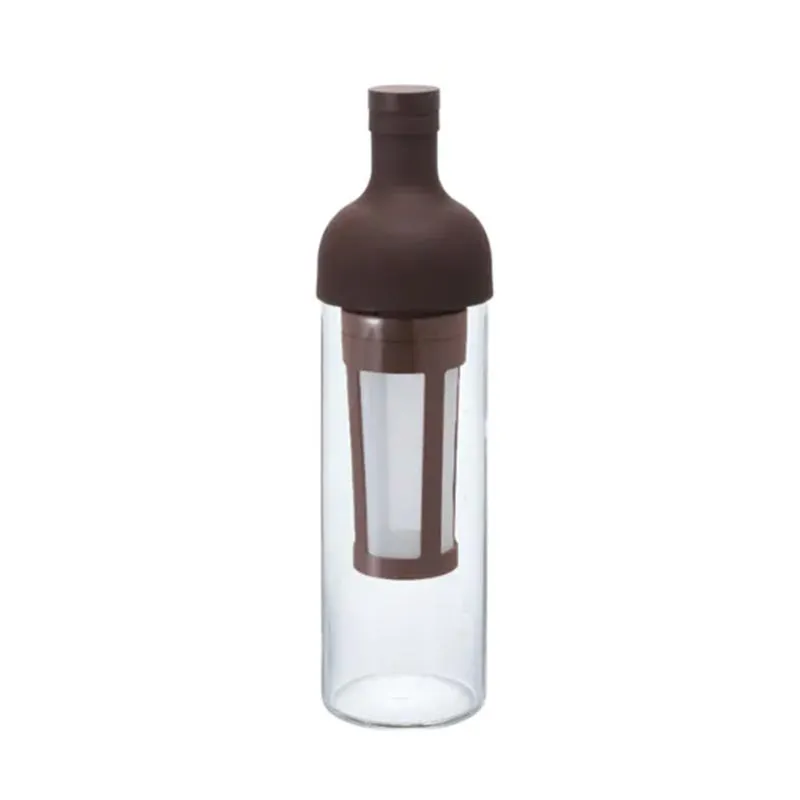 Hario FIC-70-CBR Filtreli Soğuk Demleme Şişesi, 650 ml, Kahverengi