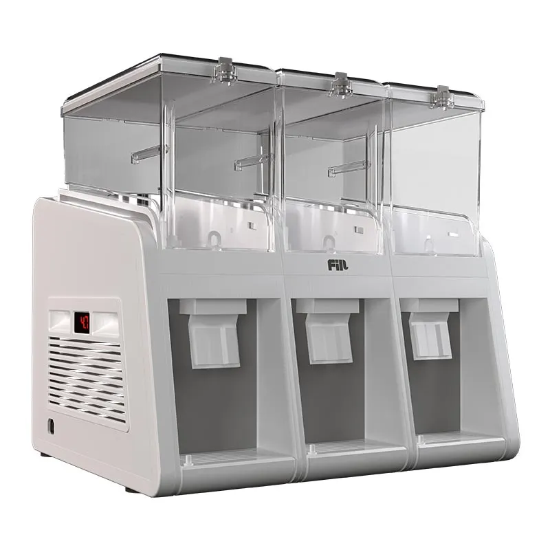 Fill Classic C3-G1 Fıskiyeli Soğuk İçecek Dispenseri, 3x19 L, Beyaz Gri
