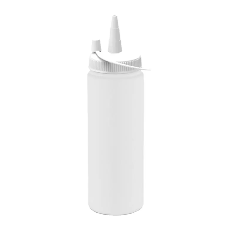 GastroPlast GPSC-250 Kapaklı Fişek Sosluk, 250 ml, Beyaz