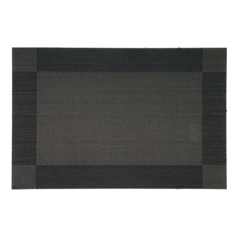 Biradlı BRD-2070 PVC Amerikan Servis, 30x45 cm, Siyah