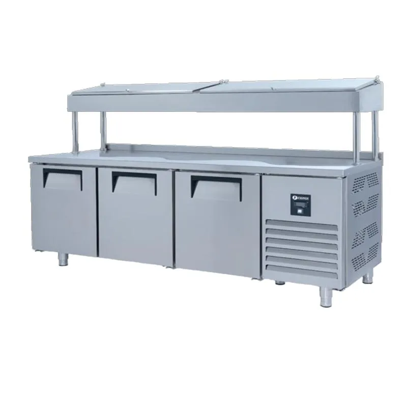 Iceinox PTS H 440 Make Up Yüksek Buzdolabı, 3 Kapılı