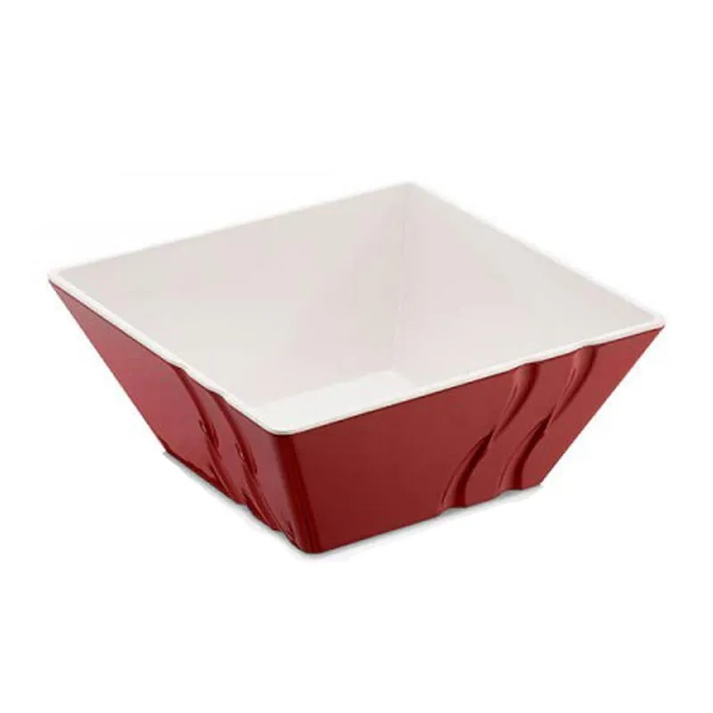 Külsan Thermoset Luxor Kase, 14x14 cm, 570 ml, Kırmızı
