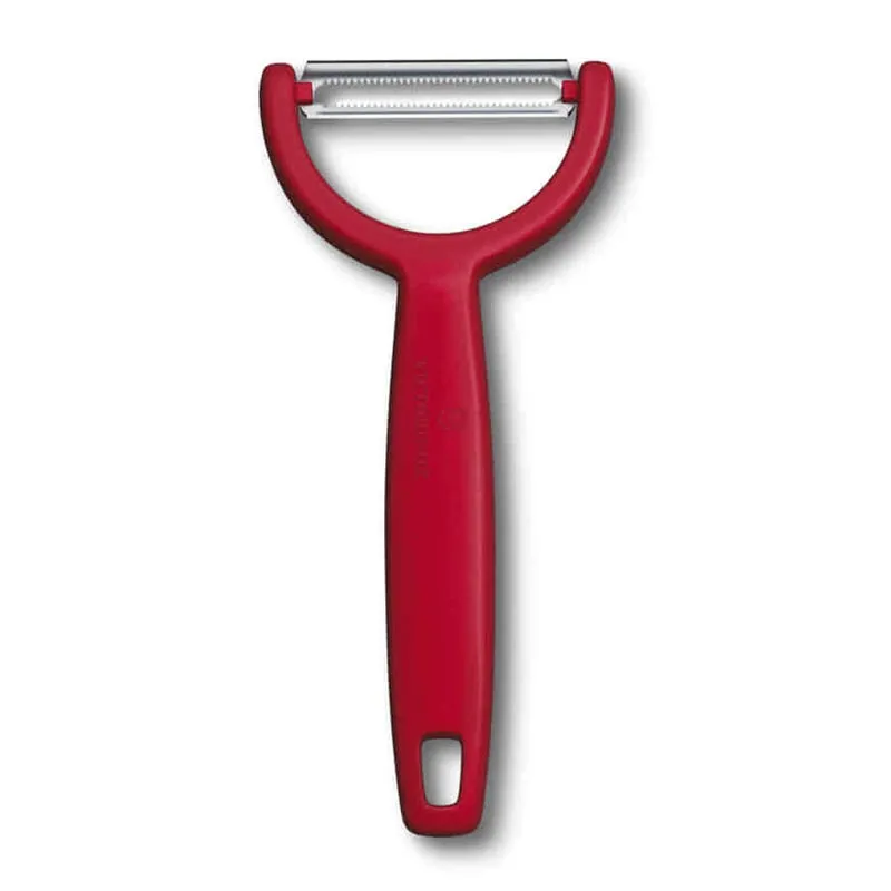 Victorinox YPSO 6.0963.1 Tırtıklı Kenar Çift Taraflı Soyacak, Kırmızı