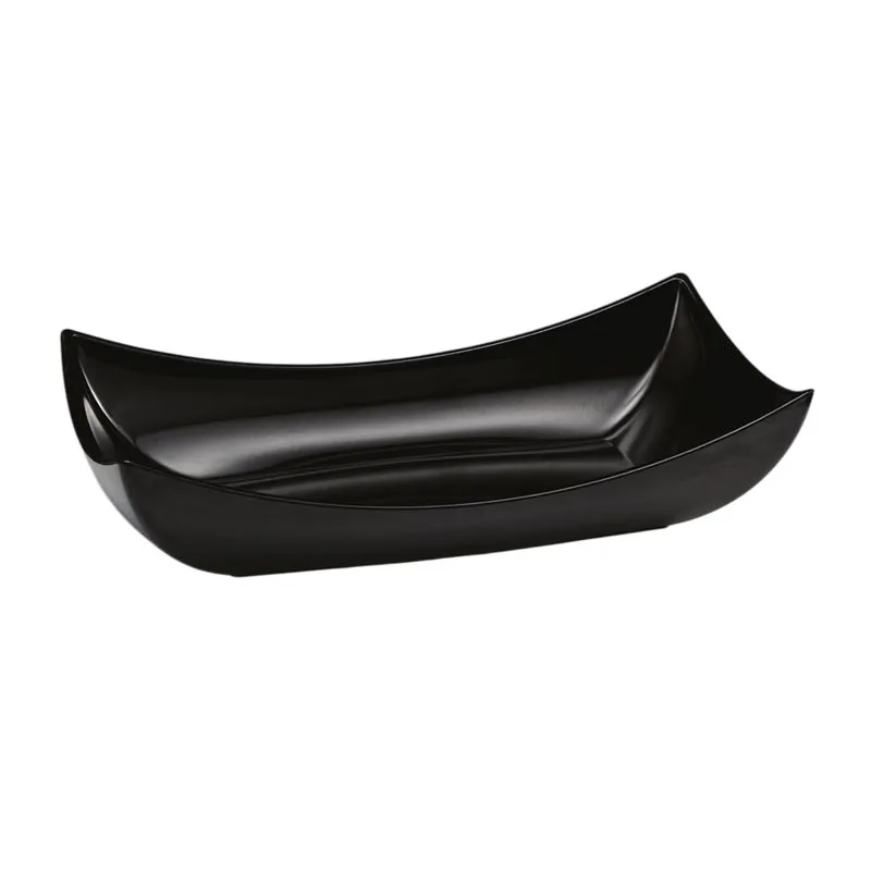 Zicco K-2023 Melamin Büyük Boy Teşhir Tabağı, 47.5x26x8 cm, Beyaz