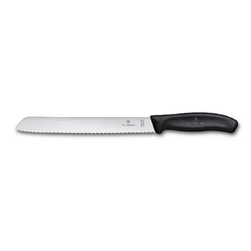Victorinox Swiss Classic 6.8633.21B Blisterli Ekmek Bıçağı, 21 cm, Siyah