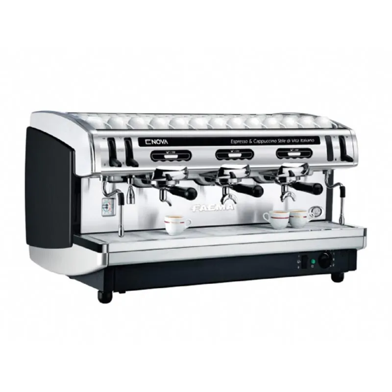 Faema Enova S3 Yarı Otomatik Espresso Kahve Makinesi, 3 Gruplu