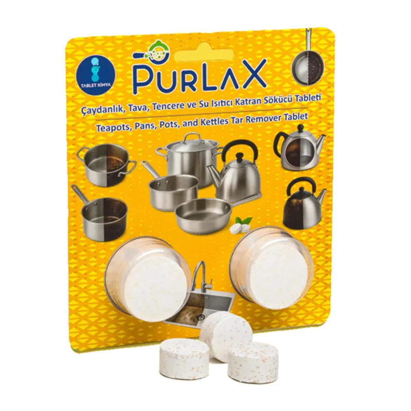 Purlax A003-2 Katran Sökücü Temizlik Tableti, 2 Adet
