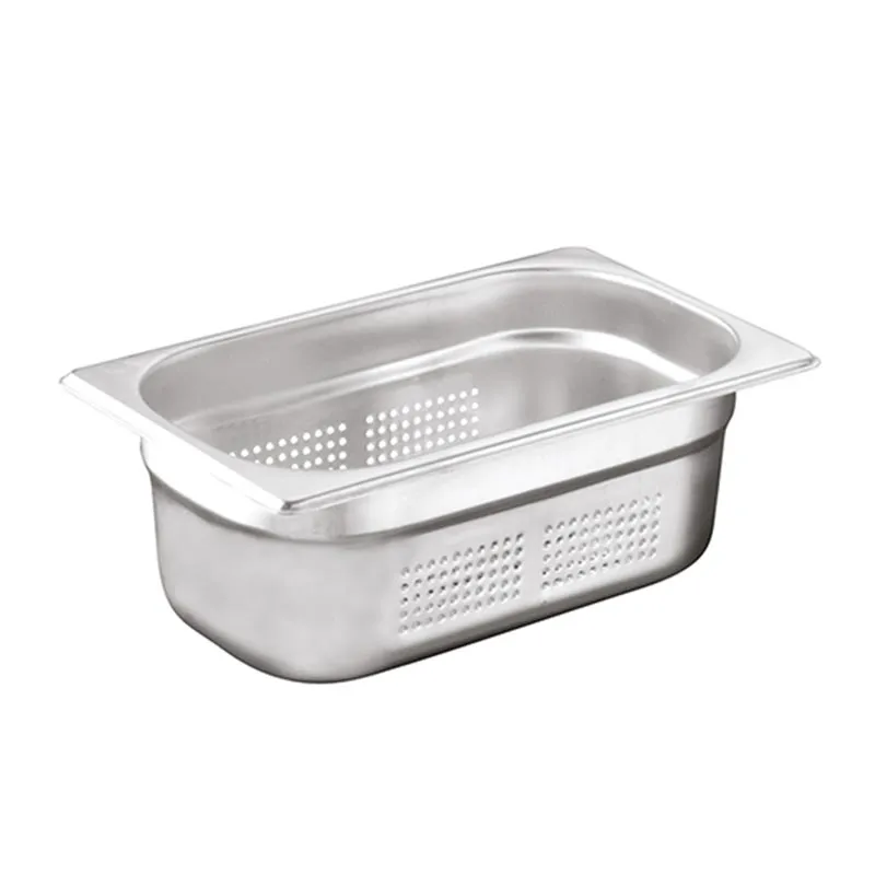 Öztiryakiler GN 1/4-65 mm Delikli Gastronorm Küvet