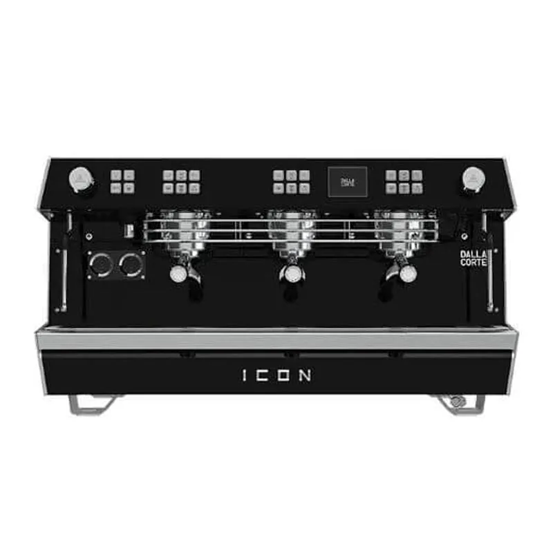 Dalla Corte Icon Espresso Kahve Makinesi, 3 Gruplu, Siyah