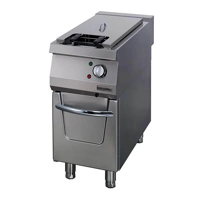 Öztiryakiler Optimum 900 Seri OFG 4090 E Set Üstü Dolaplı Fritöz, 40x90x85 cm, 22 L, Gazlı