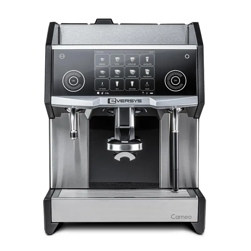 Eversys Cameo Classic C2S Süper Otomatik Espresso Makinesi, Tek Gruplu, Tempest