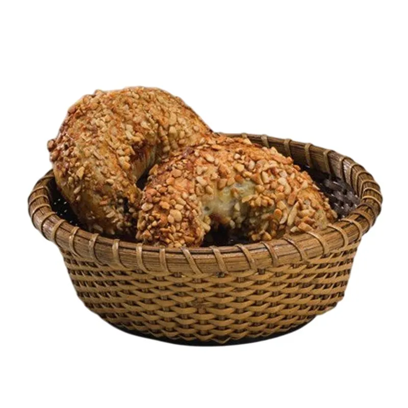 Zicco JF-017 Rattan Bambu Ekmek Sepeti, 18 cmx6.5 cm