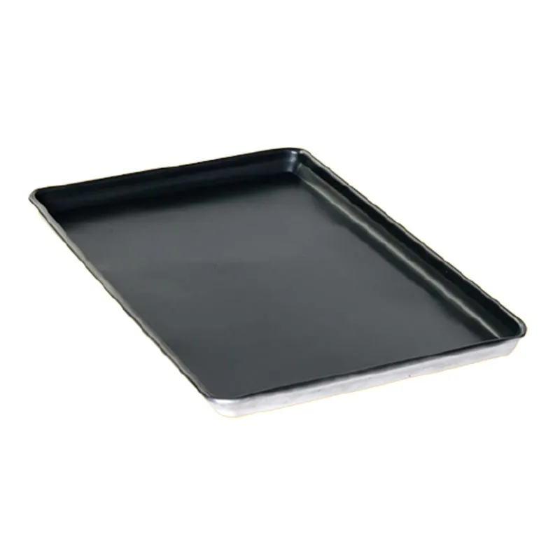 Almetal Alüminyum Düz Kaplamalı Simitçi Fırın Tavası, 40x80 cm