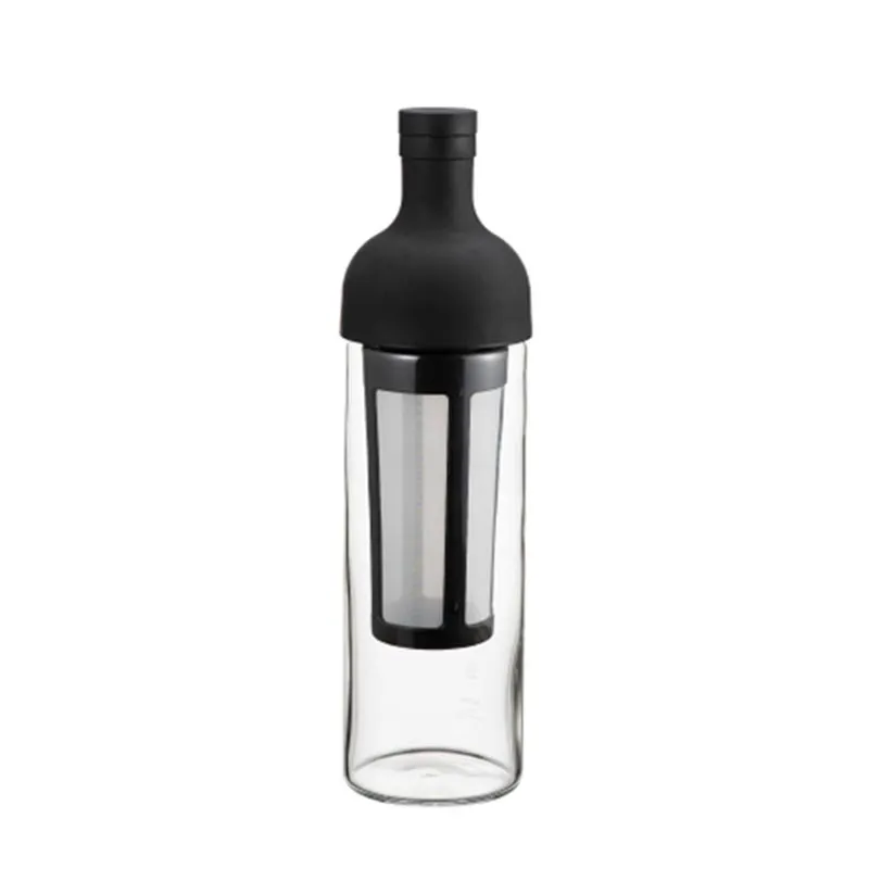 Hario FIC-70-B Soğuk Demleme Filtreli Şişe, 650 ml, Siyah