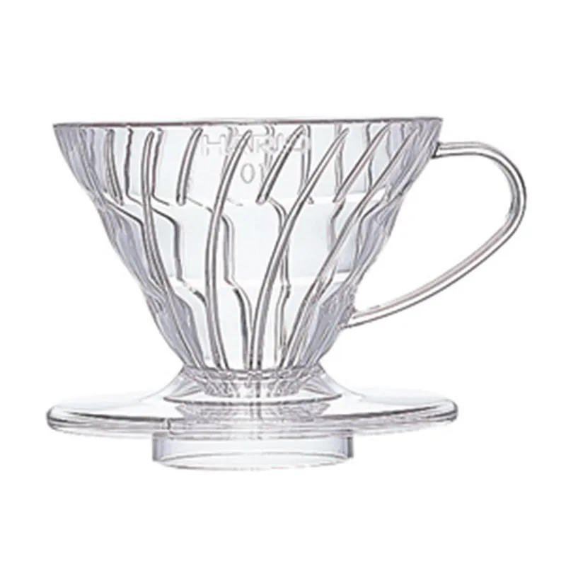 Hario VD-01T V60 01 Plastik Dripper, Şeffaf