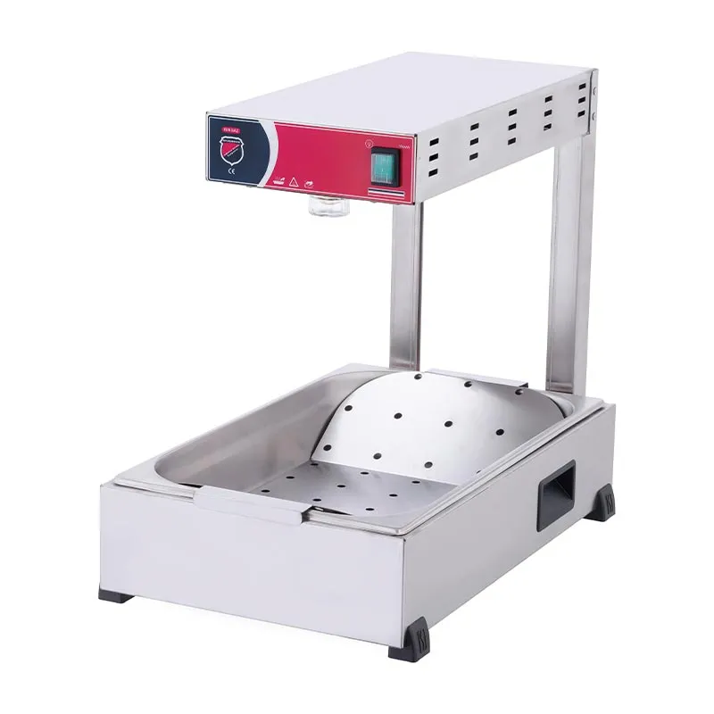 SilverInox PTS-01 Patates Dinlendirme Makinesi, 24x56x49 cm, Elektrikli