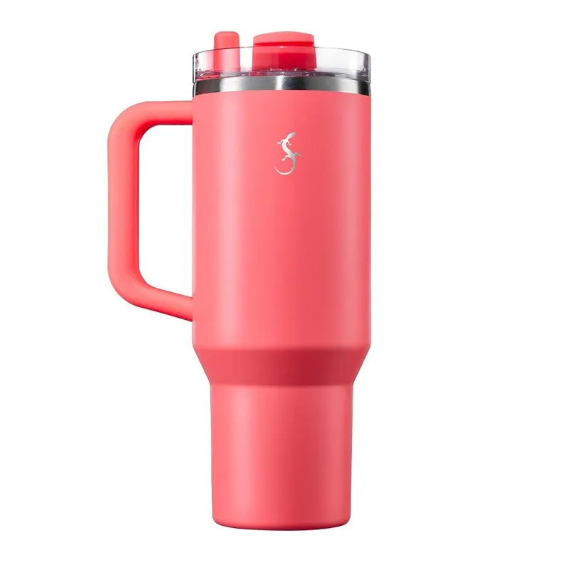 Lurch Big Cup Termos Bardak, 1.2 L, Mercan Pembe