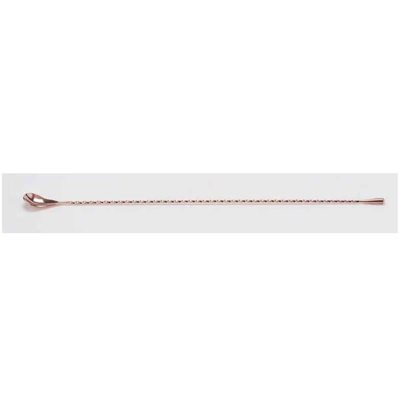 Zicco ZKB-280 Burgulu Bar Kaşığı, 50 cm, Bakır Kaplama
