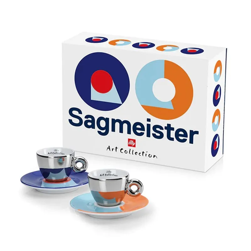 illy Sagmeister Capuccino Fincan Takımı, 2 Adet