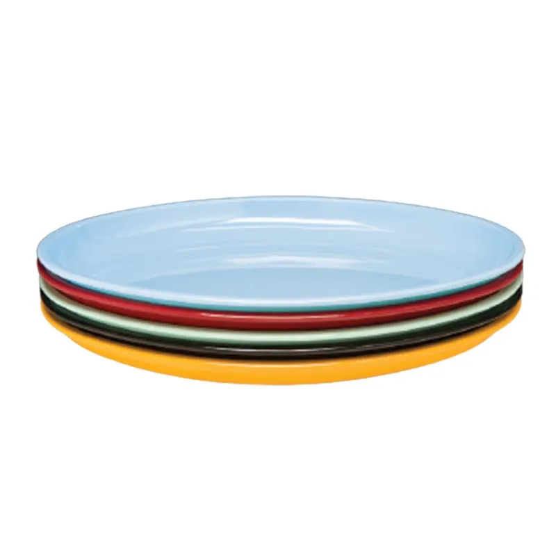 Zicco K-883 Oval Melamin Teşhir Tabağı, 55x39x6 cm, Sarı