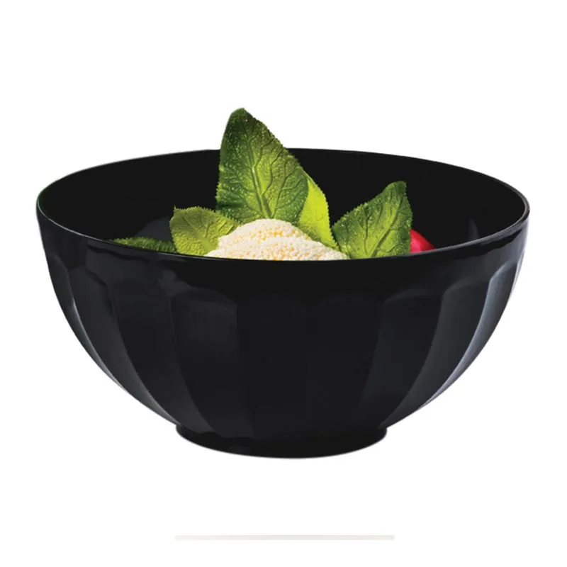 Biradlı MG-80 Akrilik Salata Kasesi, 27x27x12.5 cm