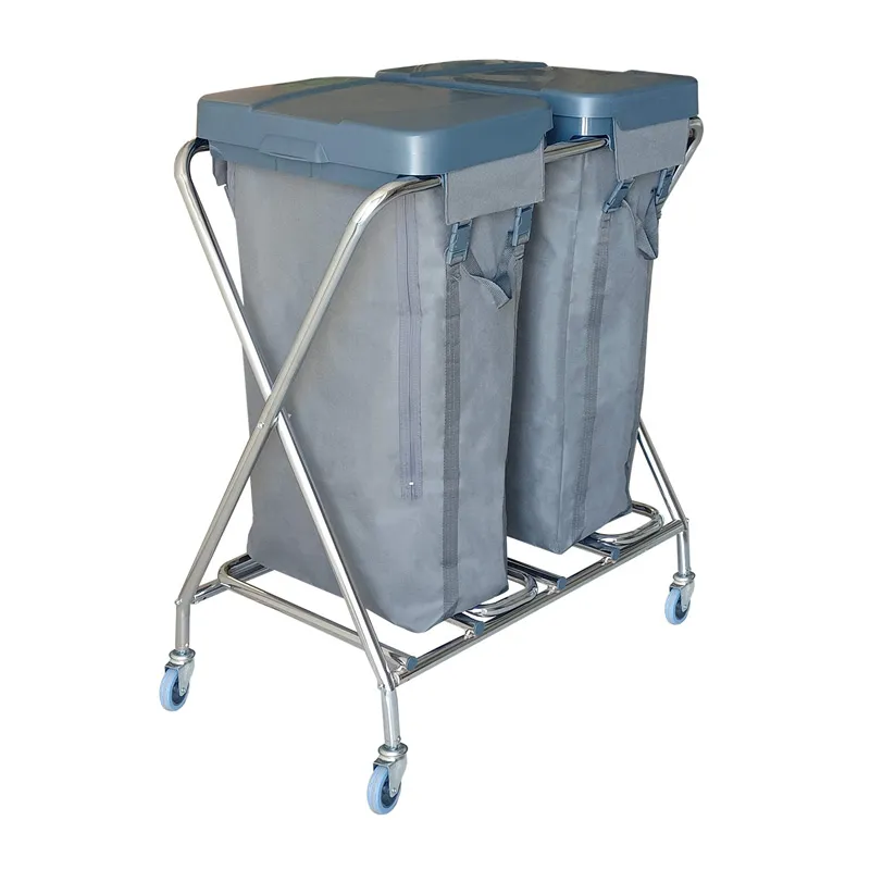 UTP Professional CT266MK Çapraz Çöp ve Çamaşır Toplama Arabası, 2x100 L